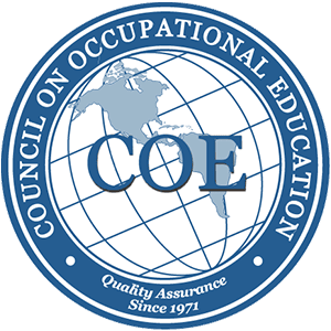 COE: Council on Occupational Education logo
