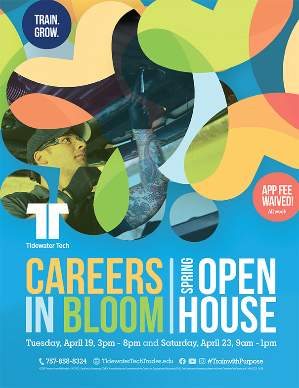 Tidewater Tech | Careers in Bloom Spring Open House