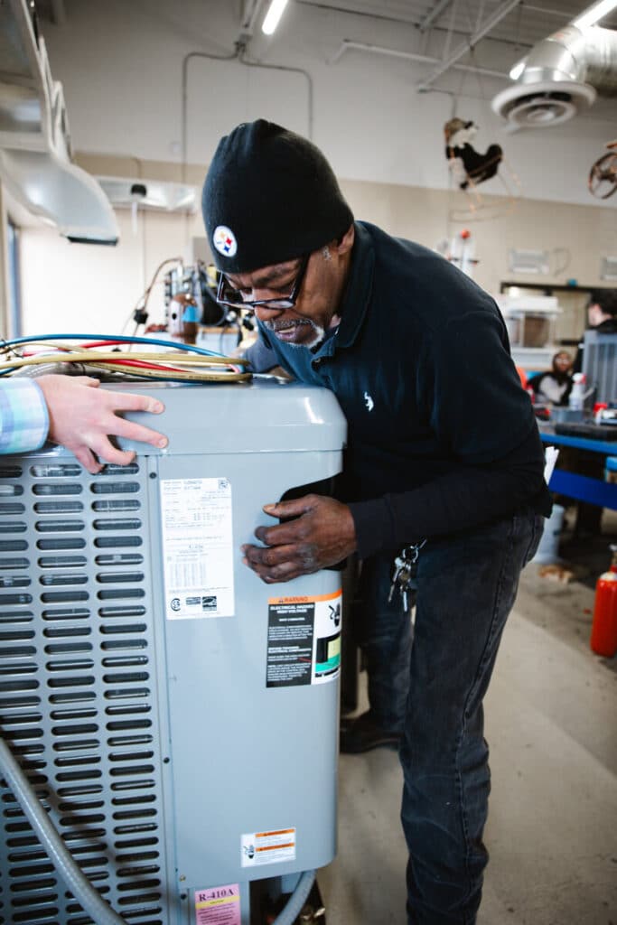 Tidewater Tech Welding HVAC Repair Lesson