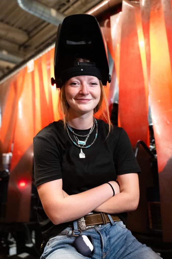 Tidewater Tech Trades Combination Welding Student